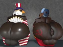 2boys 3d animated anus armwear ass ass_clapping balls bear big_ass big_balls big_butt big_moobs big_thighs brown_fur cellulite donut_anus duo eagle enormous_ass enormous_butt feathers gigantic_ass gigantic_butt huge_ass huge_butt huge_moobs hyper_ass hyper_butt large_ass large_butt legwear looking_at_viewer looking_back male male_only massive_ass massive_butt moobs muitetul no_sound puffy_anus roblox roblox_hat robloxian shaking_ass shaking_butt tagme thick_thighs thighhighs top_hat twerking ushanka ushanka_bear_head_(roblox) video voluptuous voluptuous_male