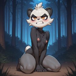 pancham from pokemon by serbm