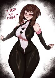 ochako uraraka from boku no hero academia by deadcloud