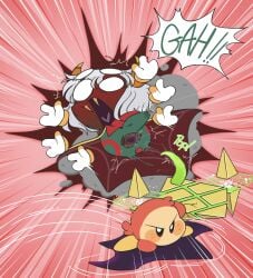 ! !! absurd_res anal anal_sex angry_face anus arachnid blush blush_lines bulge bulge_through_clothing gaepaws18 gaping_anus gay hi_res ibispaint_(medium) interrupted interrupted_orgasm interrupted_sex kirby_(series) kirby_air_riders nintendo non-human o_o onomatopoeia orgasm_denial penis precum sentient_object suprised surprise surprised surprised_expression surprised_look taranza tentacle_penis uncensored uncensored_anus uncensored_penis unusual_genitalia waddle_dee waddling_head