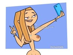 breasts julia_(tdi) nude_female peckottd09 sketch total_drama_island total_drama_island_(2023)