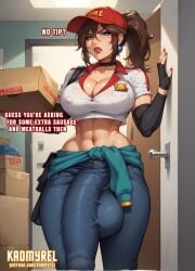 pizza delivery sivir from league of legends by kadmyrel
