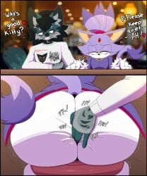 blaze the cat from felidae by feladrine