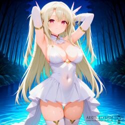 1girls 2025 adult adult_woman aegis_elysium ai_generated alternate_breast_size arm_up armpit armpits arms_up big_breasts blushing_at_viewer blushing_female braless breasts cleavage close-up cloud clouds cute day daylight detailed_background detailed_shading dress elbow_gloves fate/stay_night fate_(series) female female_focus female_only gloves hair_ornament headpiece hi_res high_quality high_res high_resolution huge_breasts illyasviel_von_einzbern lake lakeside large_breasts light long_hair magical_girl magical_girl_outfit medium_skirt mount mountain mountains navel nervous night night_sky nipple_visible_through_clothes nipples_visible_through_clothing older older_female paid_reward_available photoshoot pose pov praise_the_sun prisma_illya pussy red_eyes sand seductive_look shiny shiny_skin short short_skirt shy skindentation skirt sky solo solo_focus sun sunlight sunset sunset_sky sunshine thick_breasts tiara topless topless_female tree trees upper_body very_long_hair water watermark waves white_hair