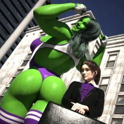 jennifer walters from marvel by lost in 3d
