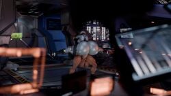 commander shepard from bioware by enigma3d