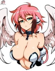 ikaros from sora no otoshimono by zorkpics
