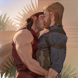 bucky barnes from marvel by shkret art