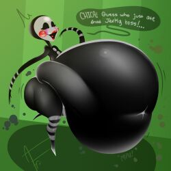 marionette (fnaf) from five nights at freddy's by afraart