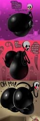 afraart anthro ass ass_bigger_than_head ass_focus belly big_ass big_booty big_butt bubble_booty bubble_butt butt_expansion digestion expansion fat_ass fat_belly fat_booty fat_butt female female_pred five_nights_at_freddy's five_nights_at_freddy's_2 ghost huge_ass huge_butt hyper hyper_belly hyper_butt looking_at_own_ass looking_at_own_butt looking_back looking_back_at_ass marionette_(fnaf) massive_ass multiple_images post-vore post-vore_weight_gain puppet_(fnaf) thick_ass thick_booty thick_butt thick_thighs vore vore_belly weight_gain