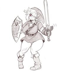 aunt hellen (insouwu) from the legend of zelda by insouwu