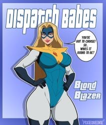 blonde blazer from dispatch (game) by pixiqueenie