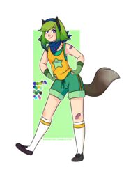 animal_ears clothed female merunyaa solo tail