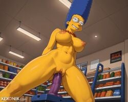 marge simpson from the simpsons by kexonik