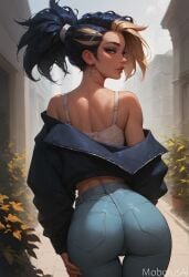 akali from k/da all out series by mobolusai