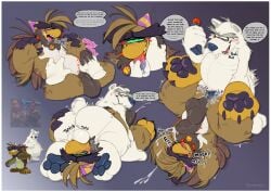 anthro ass avian bear beard belly_rub blush bodily_fluids border breath brown_body brown_fur cheek_tuft clothing club_penguin collar colored control_collar cum cum_inside cum_on_butt cumshot dark_penis degradation dripping duckbrained duo ejaculation english_text eyebrows face_fucking facial_hair facial_tuft flat_colors fur genital_fluids genitals good_boy gradient_background grin handjob hat headgear headwear heart_symbol herbert_p._bear hi_res holding_cheek holding_object hypnosis irrumatio leaking_precum looking_pleasured lying male male/male mammal meme mind_control missing_tooth motion_lines on_back onomatopoeia oral panting party_hat pawpads paws penile penis penis_in_mouth piledriver_position polar_bear praise_kink precum profanity pulling_tongue saliva saliva_drip sam_the_sasquatch sasquatch sex sharp_teeth simple_background smile sound_effects speech_bubble splurt sweat sweatdrop tail tail_motion tailwag teeth text thick_eyebrows tongue tongue_out tuft ursine white_body white_border white_fur