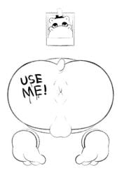 mr. hippo (fnaf) from five nights at freddy's by butternutworm