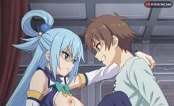 aqua (konosuba) from kono subarashii sekai ni shukufuku wo! by lyumus