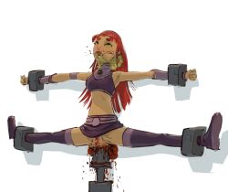 starfire from dc by filth (artist)