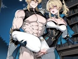 jean gunnhildr from genshin impact by aigoonko
