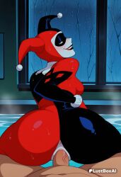 harley quinn from batman (series) by lustboxai