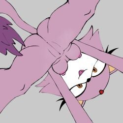 blaze the cat from sega by thecakeee