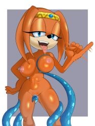 tikal the echidna from sega by thecakeee