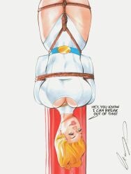 power girl from dc by elias chatzoudis