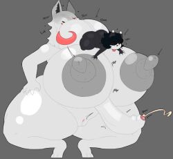 badger big_ass big_breasts big_penis breasts bubble_butt cleavage female fletcher_kane fortnite fortnite:_battle_royale furry gek_(notsafeforgek) huge_ass huge_breasts huge_cock hyper_breasts nipples obstagoon penis pokemon pokemon_(species) rule_63 shortstack tagme thick_thighs tunalolol wide_hips wolf