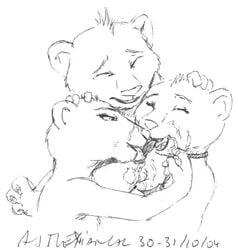 2004 anthro asthexiancal brother_and_sister collaborative_fellatio cum cum_in_mouth cum_on_face cum_on_muzzle cum_on_nose father_of_the_pride fellatio hunter_(father_of_the_pride) incest kate_(father_of_the_pride) mother_and_daughter mother_and_son orgasm sierra_(father_of_the_pride) teamwork white_lion young