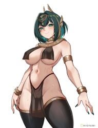 nefer (genshin impact) from genshin impact by hioyami