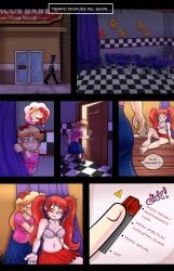 2025 2girls adult adult_female aged_up animatronic ass ass_focus baby_(fnafsl) big_ass big_breasts big_thighs blush breasts briggman circus_baby circus_baby_(fnaf) clearly_stated_as_aged_up_in_the_title_of_the_image comic comic_page comic_panel elizabeth_afton eyes_open female female/female five_nights_at_freddy's five_nights_at_freddy's:_sister_location green_eyes grown_up growth headcanon human human_on_robot idol imagination lipstick manipulation multiple_views off_shoulder only_woman orange_hair page_2 page_number pussy red_hair robot_girl robot_humanoid robotic_arms secret sequence sleeping spanish spanish_text text thick_thighs tongue_out translation_request twintails twintails_(hairstyle) uncensored vagina white_skin