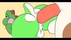 16:9 1femboy 2019 anal anal_sex animated anthro ass backsack balls canid canine duo erection femboy feminine_male gay gay_sex green_yoshi komdog komponi male male_only mammal mario_(series) nintendo penetration penis poochy reptile scalie video_games yaoi yoshi