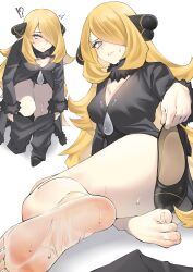 cynthia (pokemon) from creatures (company) by neko kaminari80