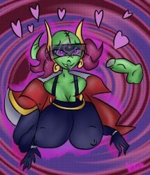 aerolae beanish bimbo bimbofication black_clothing bluesky_link breasts cloak cock color cosplay dominant_male duxeite erection fangs fawful female femengumisi goblin_girl heart horns horny horny_female huge_breasts hypnosis hypnosis_eyes hypnosis_fetish hypnotic_eyes hypnotic_screen hypnotic_visor male mario_(series) mario_and_luigi:_bowser's_inside_story mario_and_luigi_(series) milf mind_control monster_girl nintendo nipples_visible_through_clothing self_insert signature slave slave_girl smile submissive submissive_female thick_female thighs