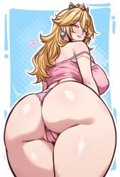 princess peach from mario (series) by mashiaka