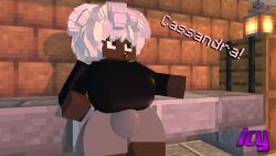 cassandra (influence icy) from minecraft by influence icy