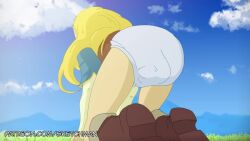 1boy 1girls abdl animated audio babysitter bare_legs bending_forward bending_over bent_over blonde-haired_female blonde_female blonde_hair diaper diaper_fetish diaper_scat exclamation_mark exclamation_point female holding_diaper holding_object hylian hylian_ears hylian_trousers hyrule hyrule_field link link_(breath_of_the_wild) looking_back looking_back_at_self male messing messy messy_diaper on_knees panning_camera panning_right pooping_self princess_zelda public public_indecency scat scat_fetish shit shitting shitting_self silent_princess sketchmandl sound sound_effects sound_warning tagme the_legend_of_zelda the_legend_of_zelda:_breath_of_the_wild triforce triforce_symbol video zelda_(breath_of_the_wild)