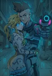 david martinez (edgerunners) from cyberpunk 2077 by luxica