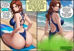 ai_art ai_generated big_ass caption dialogue dominant_female facesitting fart fart, fart_cloud fart_fetish farting, farting_in_face farting_on_another farting_on_face farts female huge_ass male onomatopoeia original_character phizben sitting_on_face sitting_on_person story submissive_male word_balloon