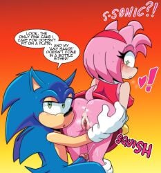 2024 amy_rose anthro anus anus_focus ass ass_focus ass_grab blue_body blue_fur blue_hair blush bodily_fluids bottomless buttocks cleft_of_venus clitoris clothed clothing couple cum dialogue dress duo ejaculation embarrassed embarrassed_female english_text erection eulipotyphlan exposed_torso extraspecialzone female footwear fumes genital_fluids genitals glans gloves grabbing_ass green_eyes hair hairband hands_on_ass handwear heart hedgehog hedgehog_humanoid hi_res humanoid male male/female mammal mostly_nude multicolored_body no_panties odor onomatopoeia penis perineum pink_body pink_fur pink_hair pussy pussy_focus red_dress red_hairband scent sega ship shoes simple_background smell smelly_ass smelly_pussy sniffable_ass sonic_(series) sonic_the_hedgehog sonic_the_hedgehog_(series) sound_effects spread_anus spread_ass spread_pussy straight sweat tan_body teenage_female teenage_male teenager teenager_on_teenager text two-tone_body vagina vagina_focus video_game_character video_games white_gloves