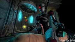 3d animated assaultron faceless_male fallout fallout_4 female_robot fenriossfm human human_on_robot penis robot rubbing sitting sole_survivor sole_survivor_(male) sound video