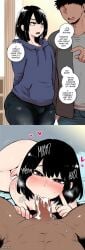 1femboy 2025 2_panel_comic 2boys ai_generated artist_name birthing_hips black_hair blue_hoodie blue_jeans blush blushing bulge bulge_through_clothing cheek_bulge comic cum cum_in_mouth cum_inside dark-skinned_male enjoying_sex femboy foreskin gay gay_blowjob gay_sex happy heart-shaped_pupils homies hoodie instant_loss instant_loss_2koma interracial interracial_sex jeans light-skinned_male male male/male male_only male_penetrating male_penetrating_male naked naked_male oral oral_sex penis penis_in_mouth scara2b scarabb sex sissy small_penis speech_bubble text thick_thighs tiny_penis uncircumcised wide_hips yaoi