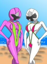 breasts power_rangers tagme zackon7