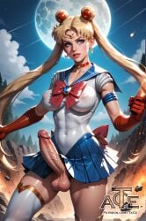 1futa abs ai_generated balls big_balls big_breasts bishoujo_senshi_sailor_moon blonde_hair blue_eyes breasts clothing curvy dickgirl erect_penis erection futa_only futa_sans_pussy futanari hair_buns huge_cock large_penis long_hair looking_at_viewer medium_breasts nsfw penis perfect_body ready_to_fuck sailor_moon skirt small_waist smile solo stockings taceee testicles thigh_boots twintails usagi_tsukino veiny_penis visible_nipples