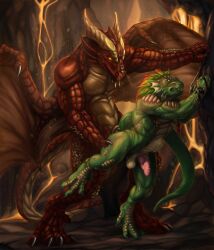 2023 anal anal_sex anthro anthro_on_anthro anthro_penetrated anthro_penetrating anthro_penetrating_anthro anthro_penetrating_male arms_tied biped bound claws colored dragon duo erection european_mythology forced from_behind_position genitals glans green_body green_scales green_tail hi_res horn humanoid_genitalia humanoid_penis lizard male male/male male_penetrated male_penetrating male_penetrating_anthro male_penetrating_male mythological_creature mythological_scalie mythology penetration penile penile_penetration penis penis_in_ass pink_glans pink_penis rape red_body red_scales red_tail reptile scales scalie sechutan sex skaereth st.likhod tail toe_claws western_dragon wings