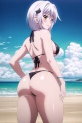 ai_generated anime_girl arisato_yu big_ass bikini high_school_dxd koneko_toujou panties