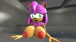 3d air_bubbles amy_rose big_breasts eyelashes sonic_(series) thehumblefellow