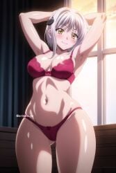 ai_generated anime_girl arisato_yu big_ass high_school_dxd koneko_toujou panties