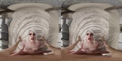 1boy 1girls 3d animated breasts ciri kinky_frodo missionary_position nipples open_mouth partial_male penetration pov project_vega sex sound stereogram the_witcher_(series) the_witcher_3:_wild_hunt vaginal_penetration vaginal_sex video vr vr_media